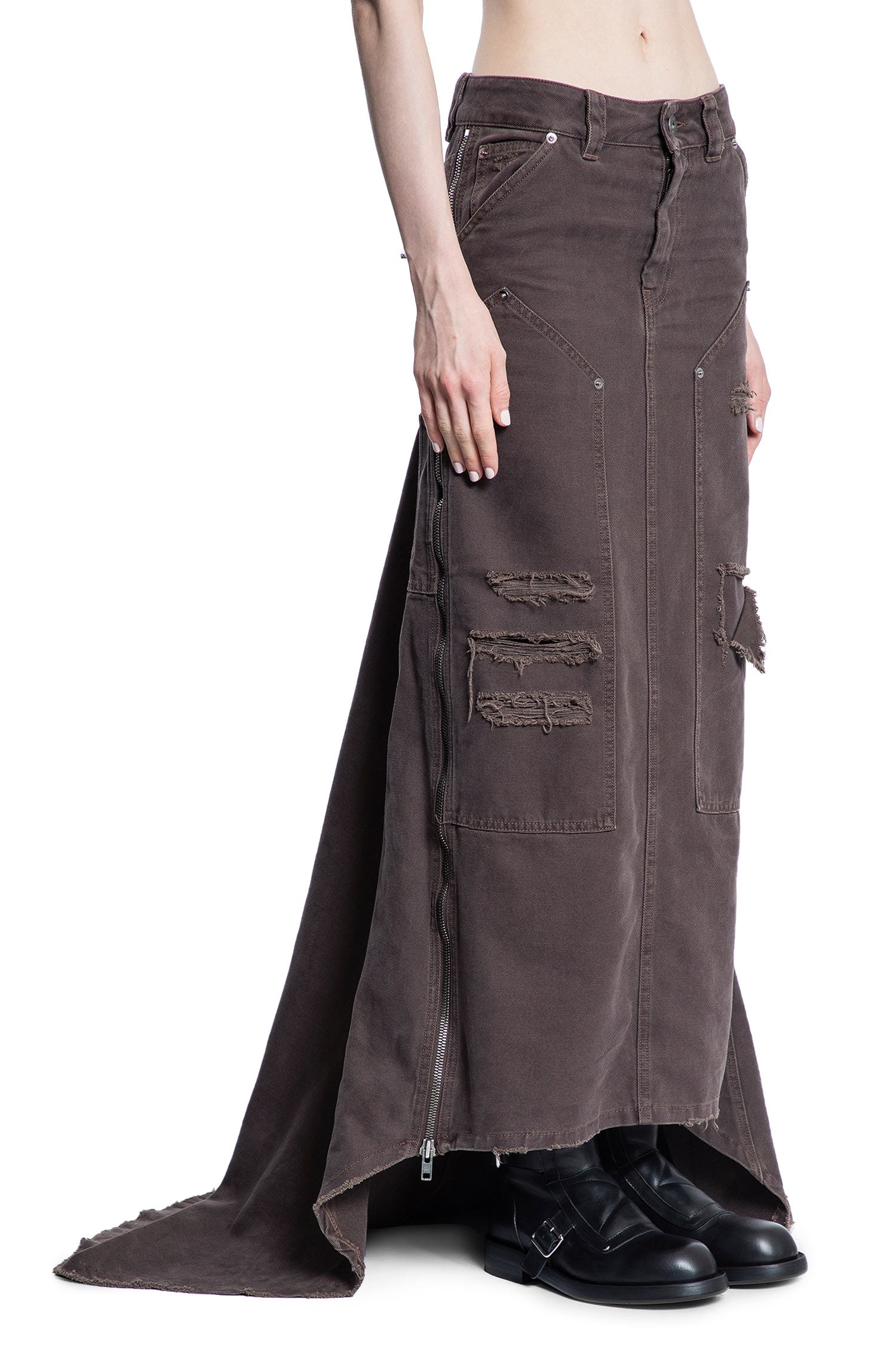 VAQUERA WOMAN BROWN SKIRTS