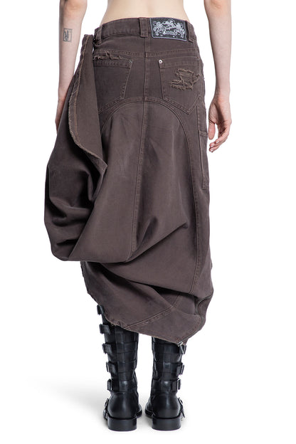 VAQUERA WOMAN BROWN SKIRTS