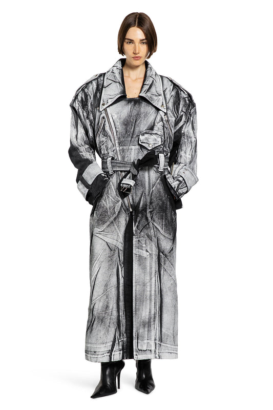 VAQUERA WOMAN BLACK&WHITE COATS