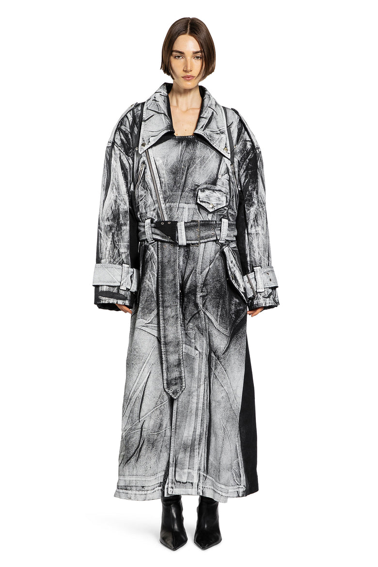 VAQUERA WOMAN BLACK&WHITE COATS