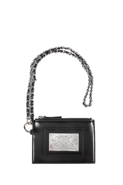 Coated Cotton Patch Chain Wallet