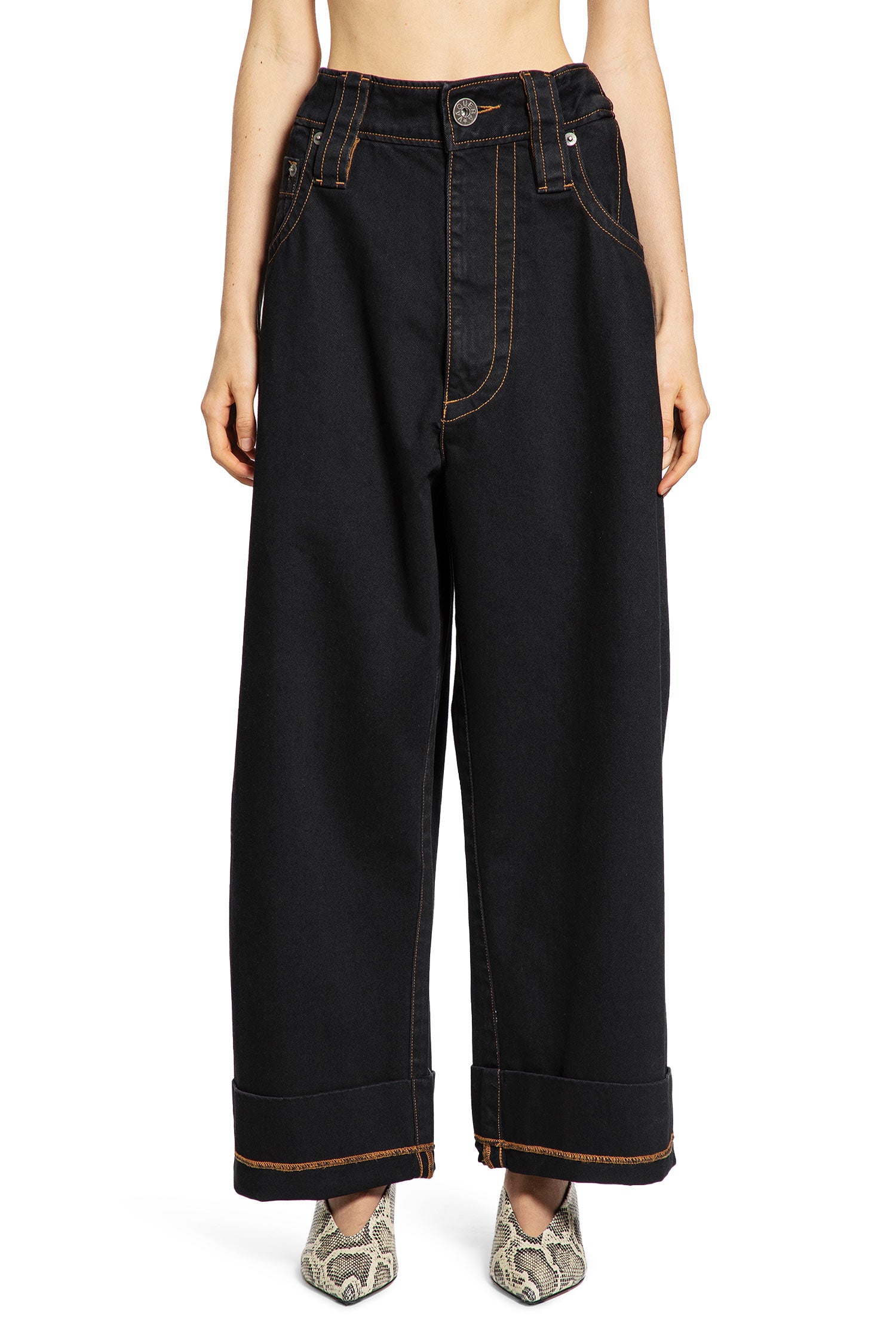 VAQUERA WOMAN BLACK JEANS