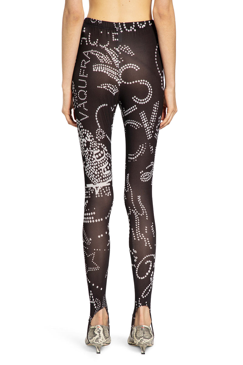 Rhinestuds Knit Leggings