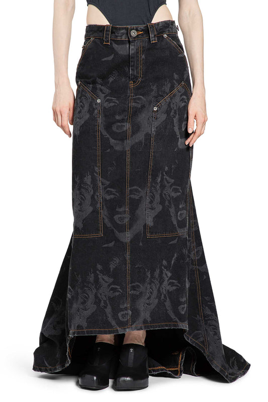 Denim Prom Skirt - Antonioli.eu