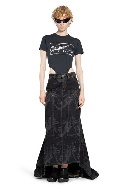 Denim Prom Skirt