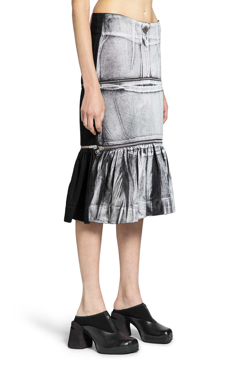 Painted Workwear Skirt