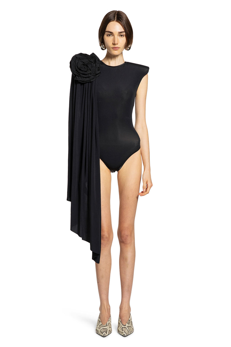 VAQUERA WOMAN BLACK BODYSUITS