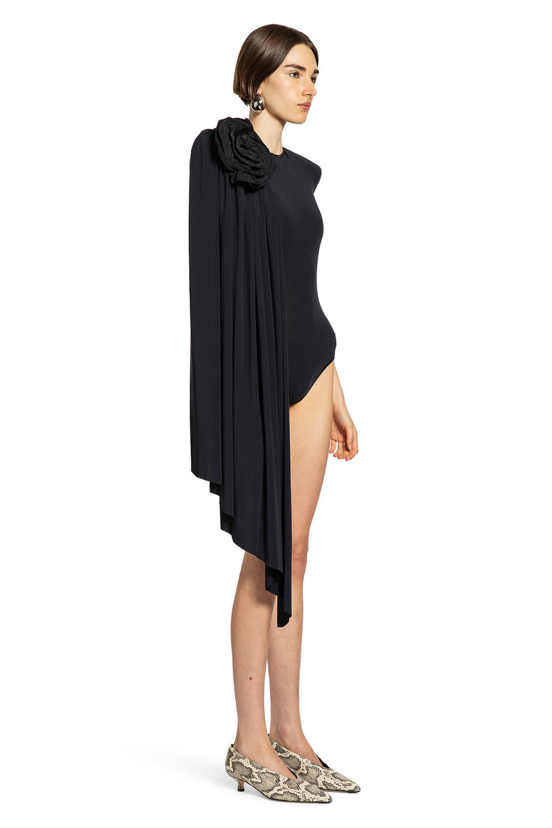 VAQUERA WOMAN BLACK BODYSUITS