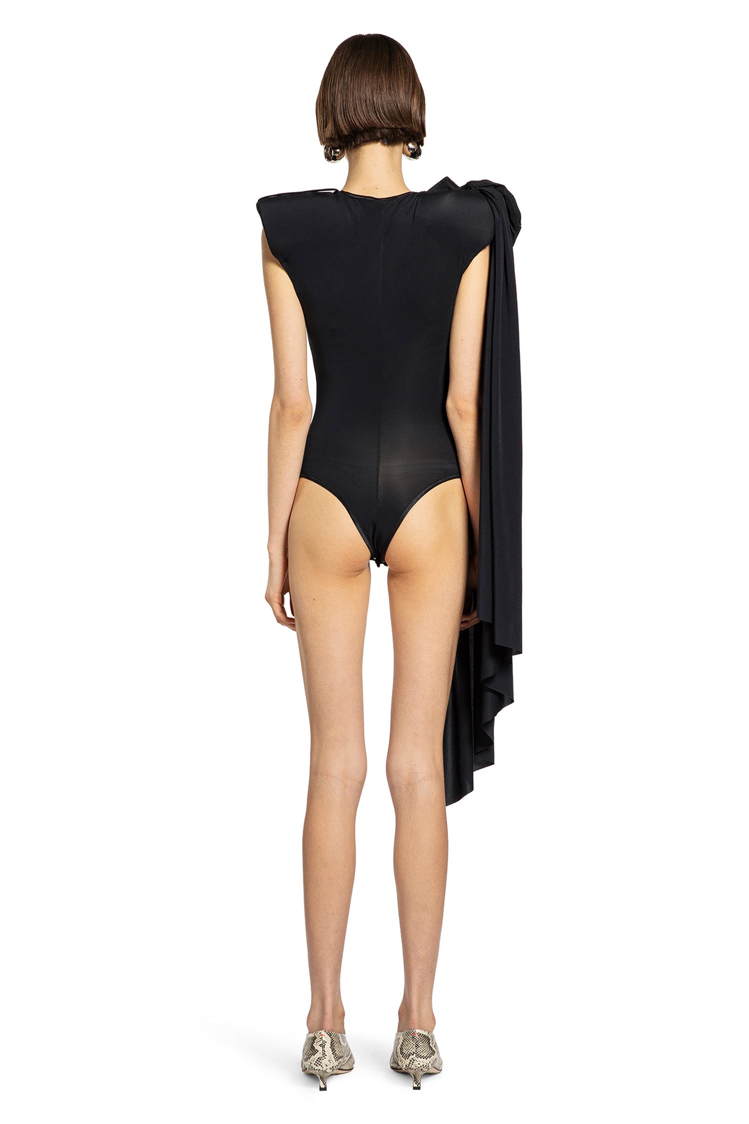 VAQUERA WOMAN BLACK BODYSUITS