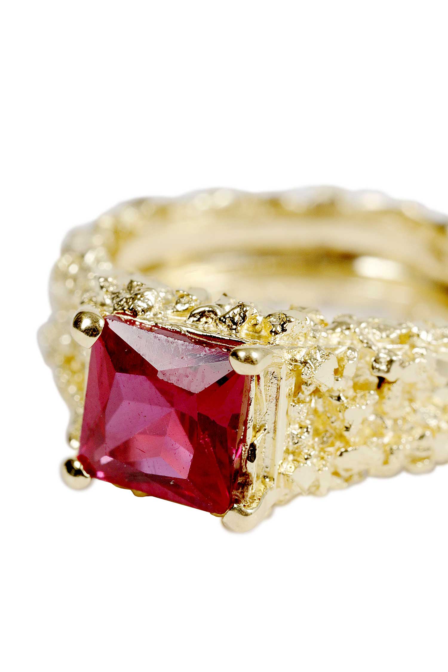 VENEDA CARTER Ruby Signet Ring woman