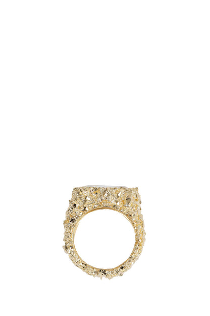 Rectangle Crystal Ring