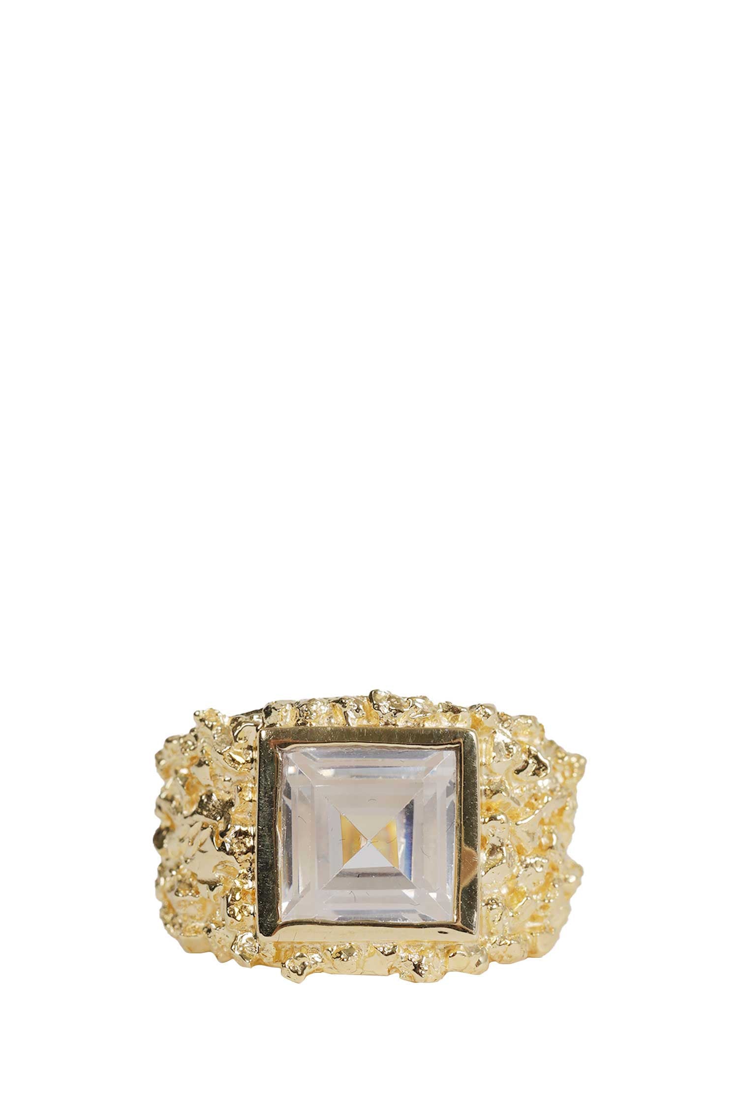 Rectangle Crystal Ring – Antonioli.eu