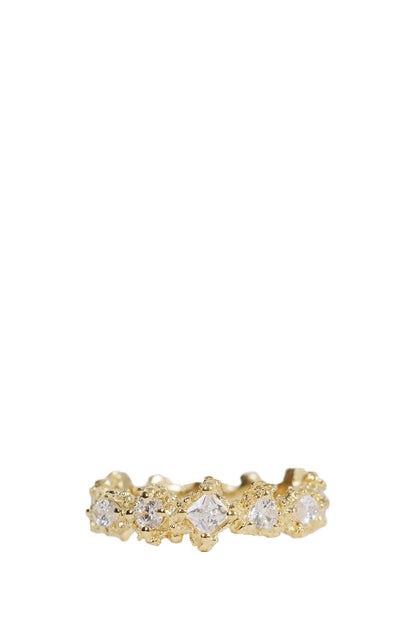 Thin Multi Cut Ring