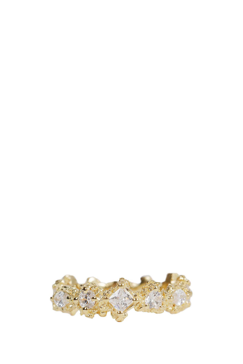 VENEDA CARTER Thin Multi Cut Ring woman