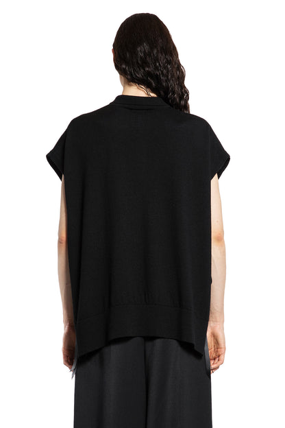 SIMONE ROCHA MAN BLACK VESTS