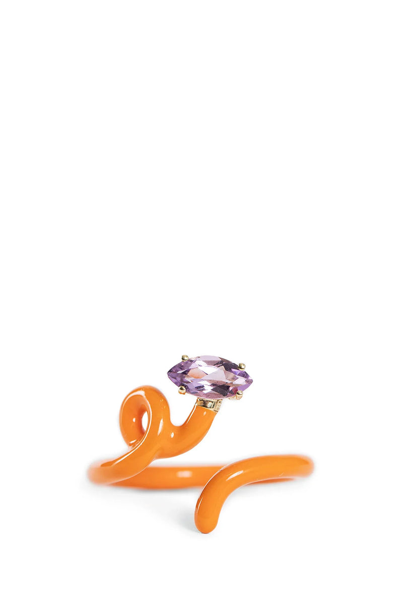 BEA BONGIASCA WOMAN ORANGE JEWELLERY - Antonioli.eu