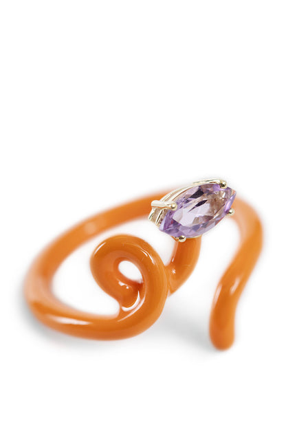 BEA BONGIASCA WOMAN ORANGE JEWELLERY