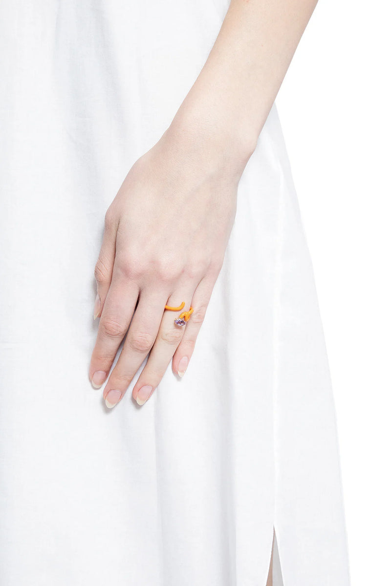 BEA BONGIASCA WOMAN ORANGE JEWELLERY - Antonioli.eu