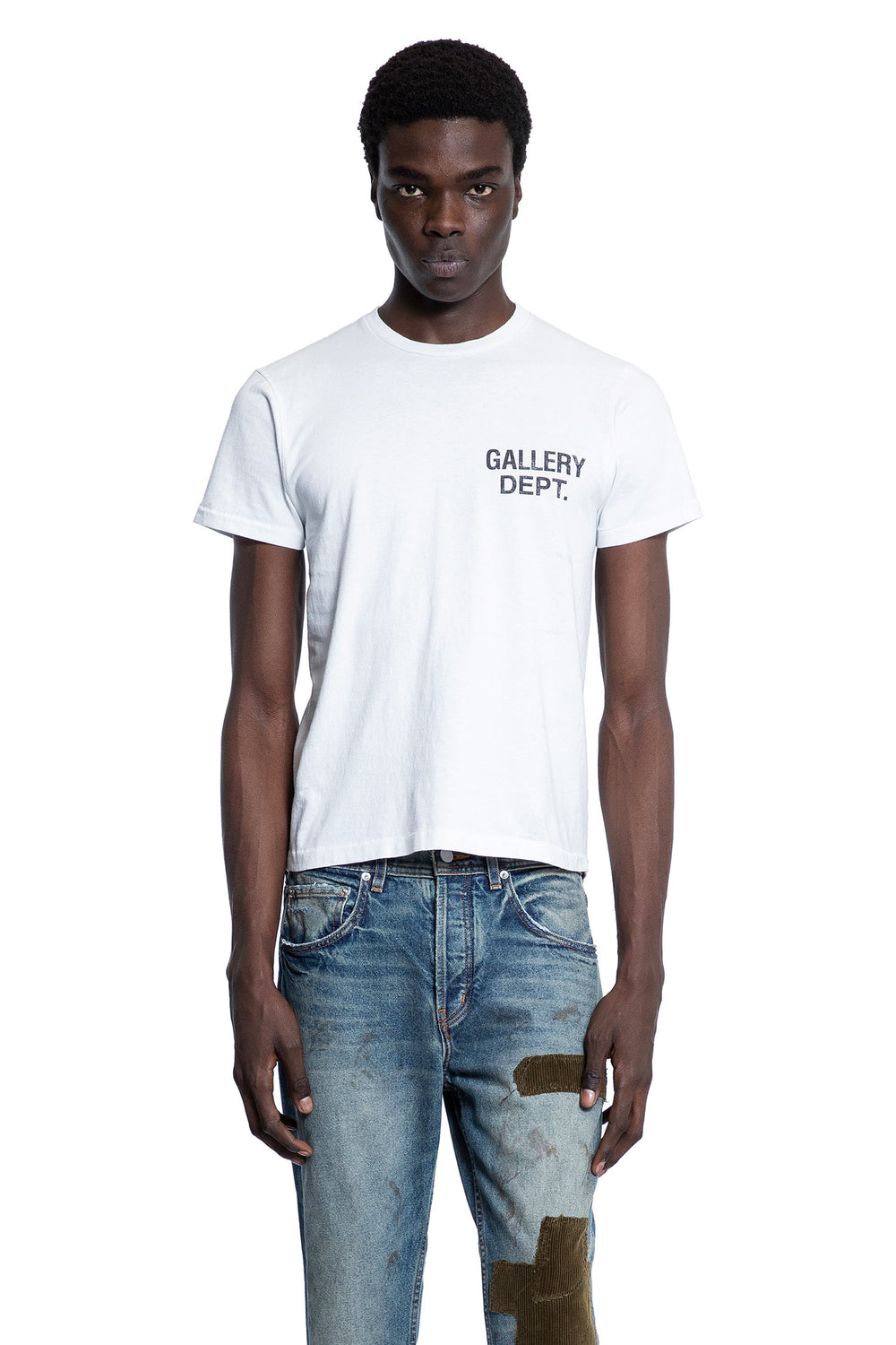 GALLERY DEPT. MAN WHITE T-SHIRTS & TANK TOPS