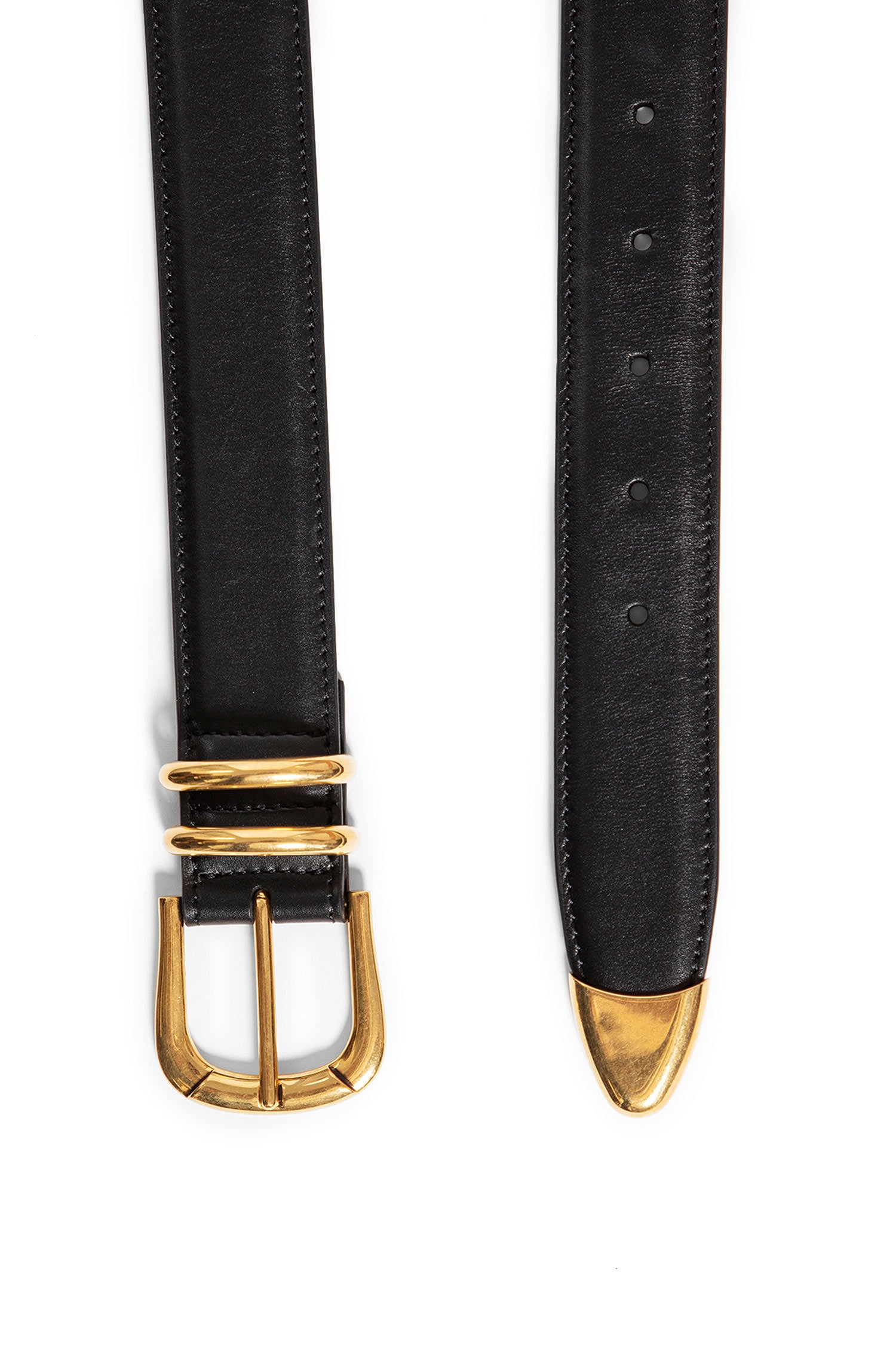 THE ROW UNISEX BLACK BELTS