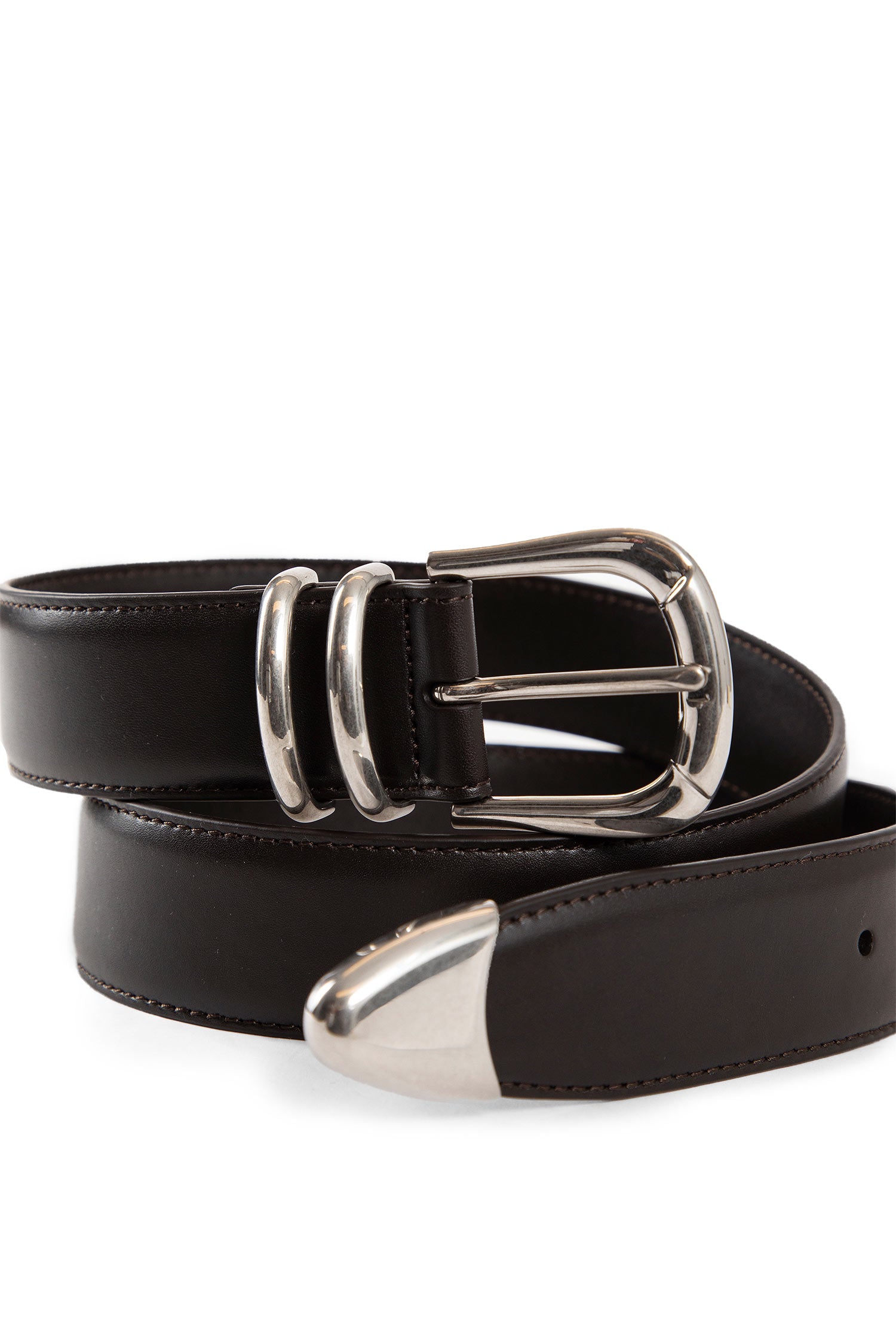 THE ROW UNISEX BROWN BELTS