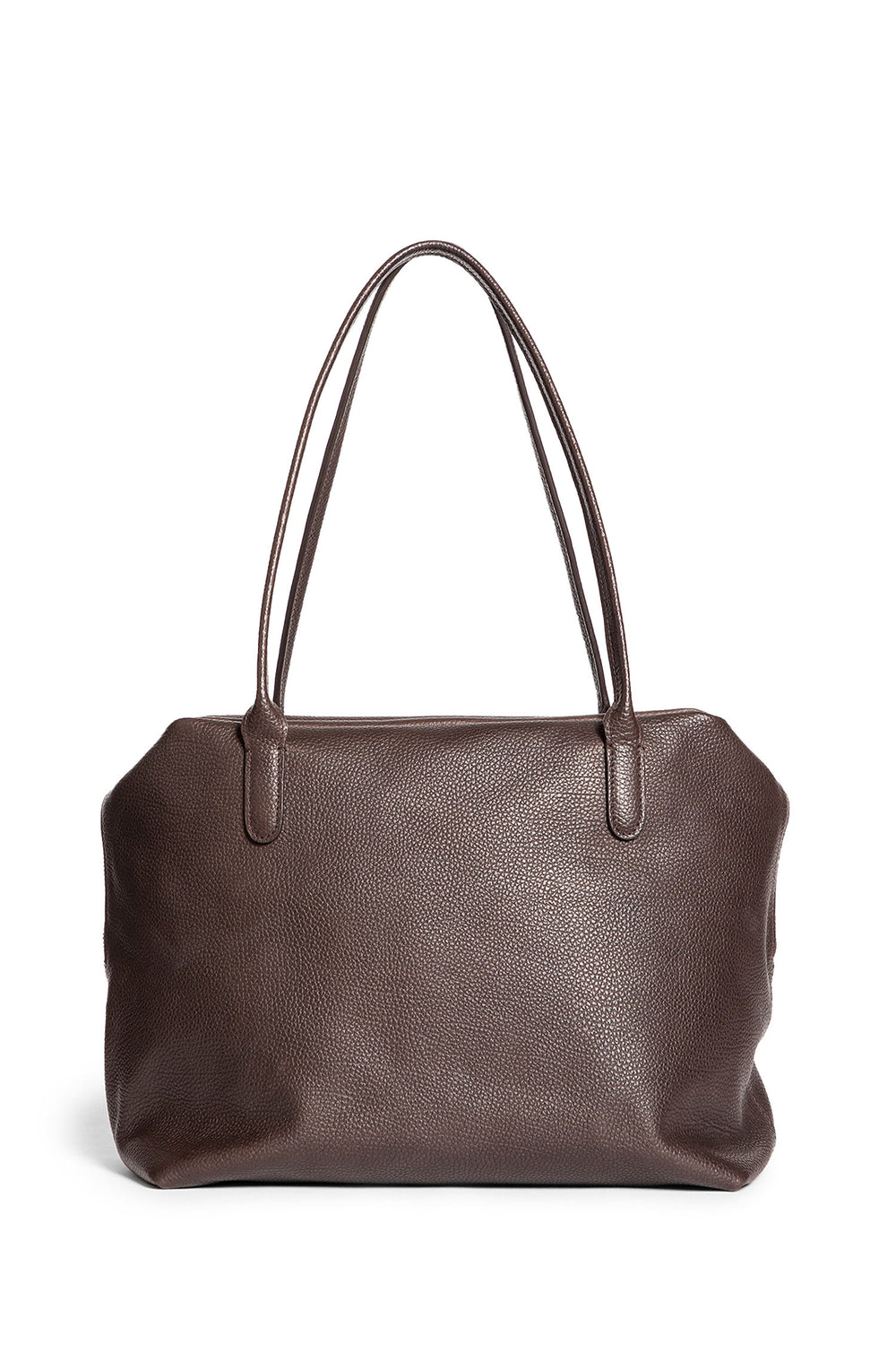 THE ROW WOMAN BROWN TOP HANDLE BAGS