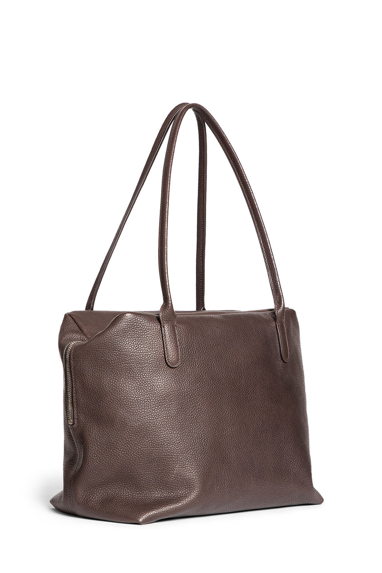 THE ROW WOMAN BROWN TOP HANDLE BAGS