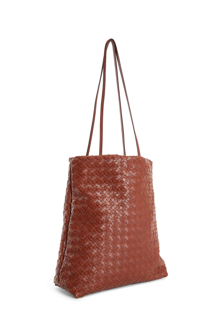 Lilou Woven Bag in Leather