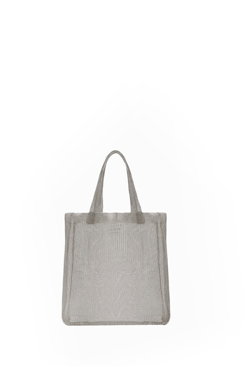 THE ROW WOMAN SILVER TOTE BAGS