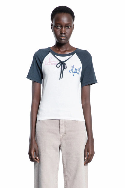Antonioli OUR LEGACY WOMAN BLACK&WHITE T-SHIRTS & TANK TOPS