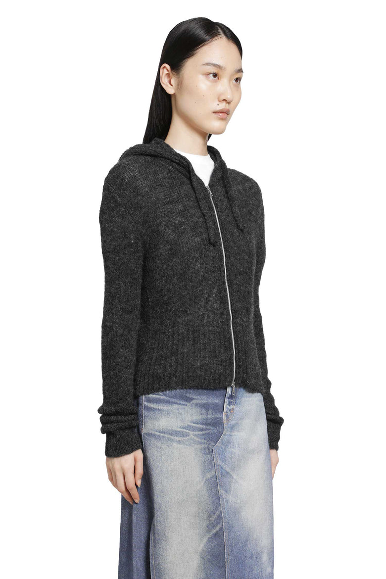 
              OUR LEGACY Compact Hood Zip-Up Sweater woman
            