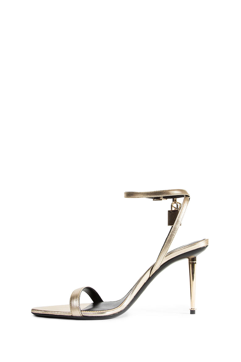 Laminated Nappa Pointy Naket Sandal