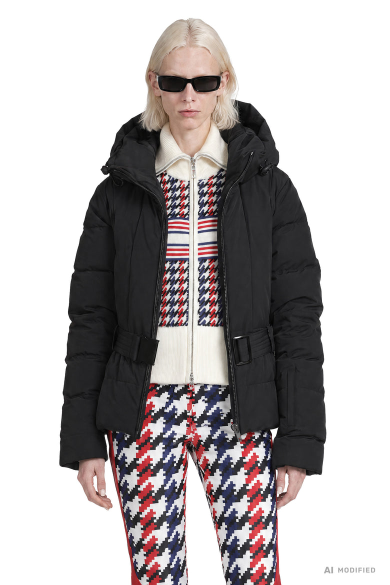 PERFECT MOMENT Classic Waisted Down Ski Jacket woman