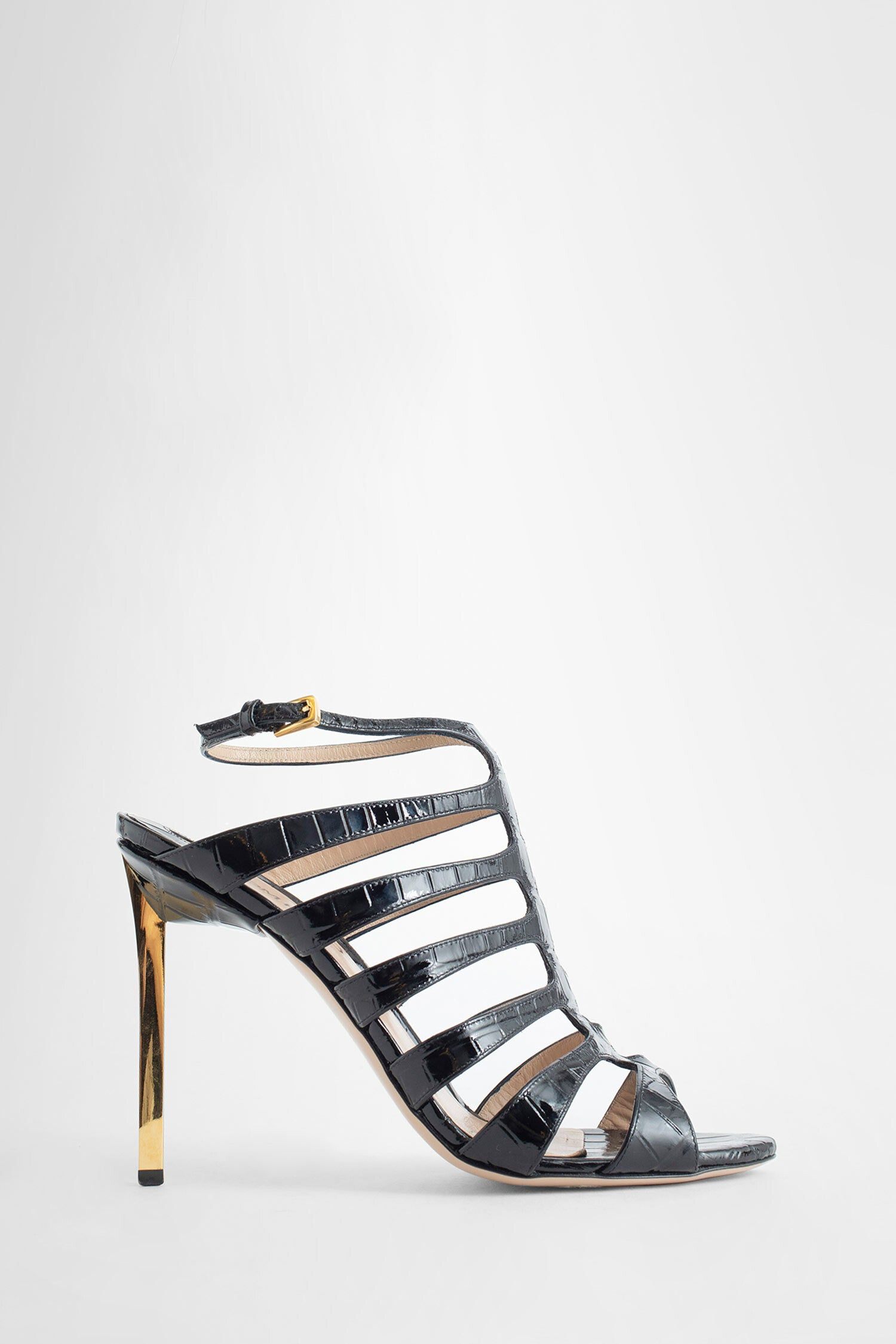 TOM FORD WOMAN BLACK SANDALS