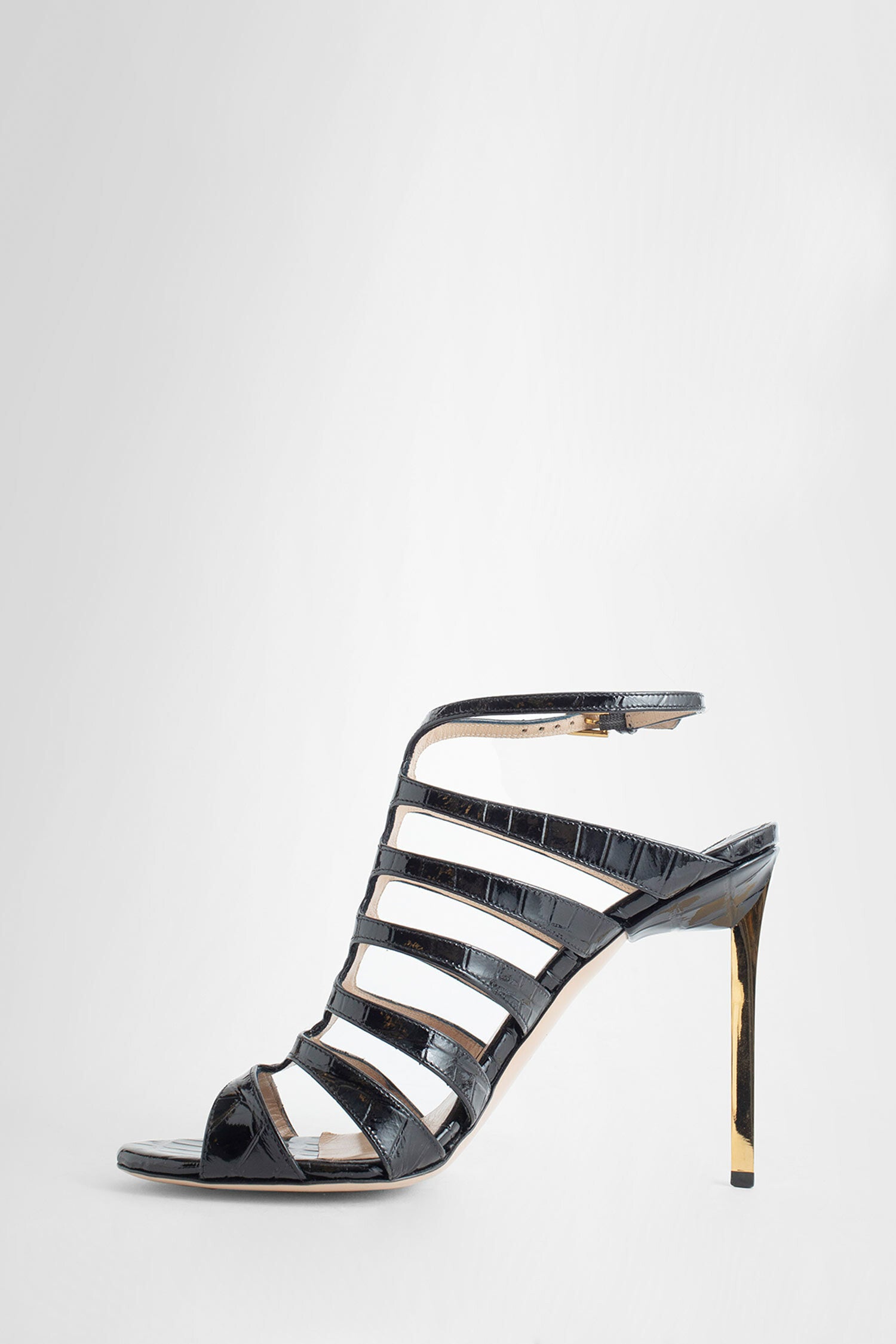 TOM FORD WOMAN BLACK SANDALS