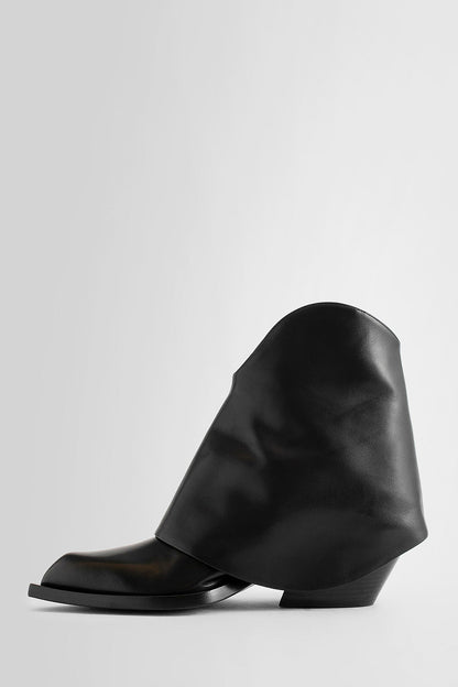 MATTIA CAPEZZANI WOMAN BLACK BOOTS