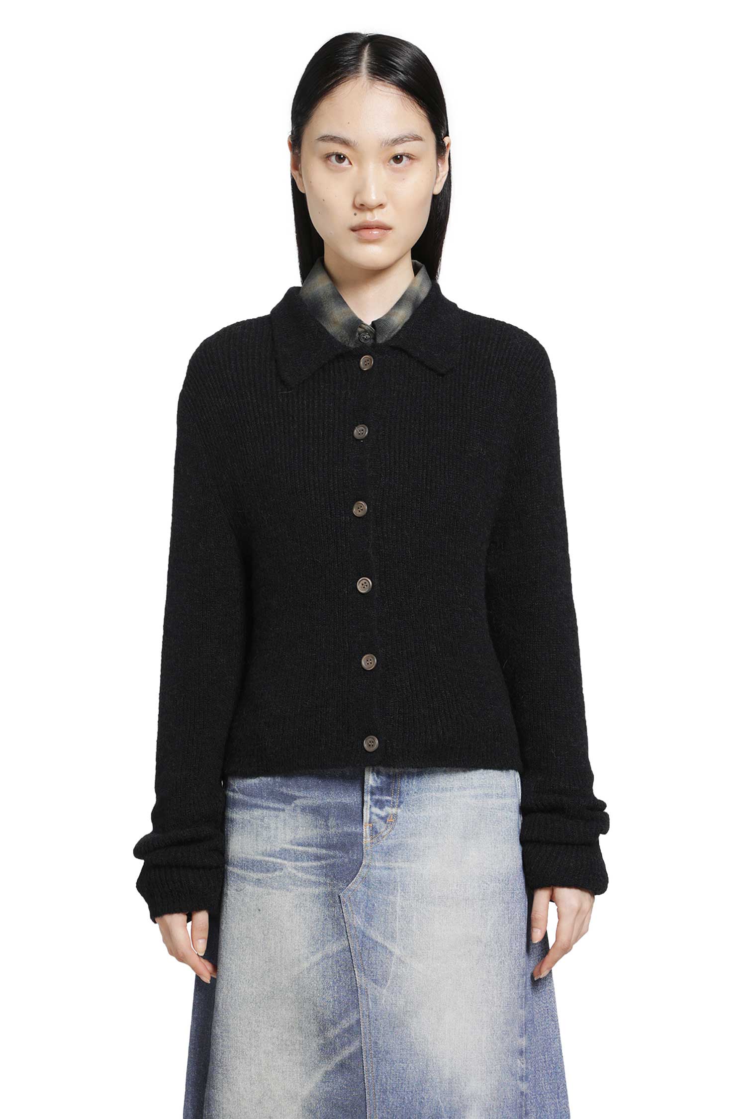 OUR LEGACY Mazzy Polo Cardigan woman