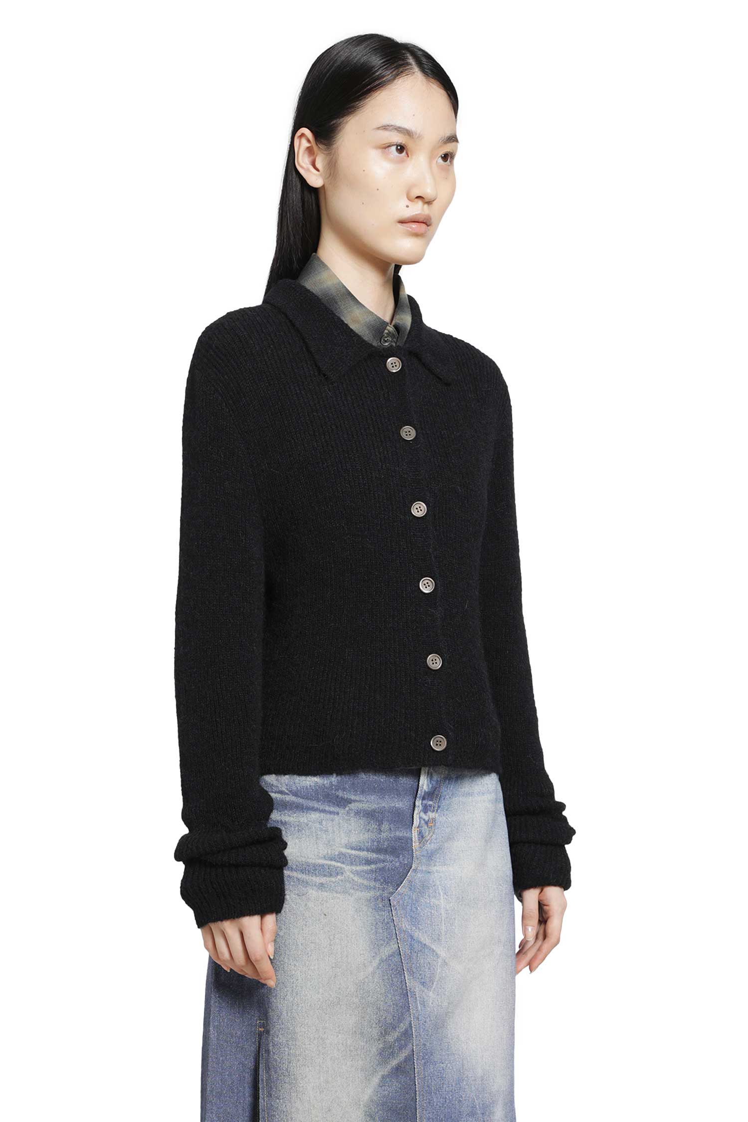 OUR LEGACY Mazzy Polo Cardigan woman