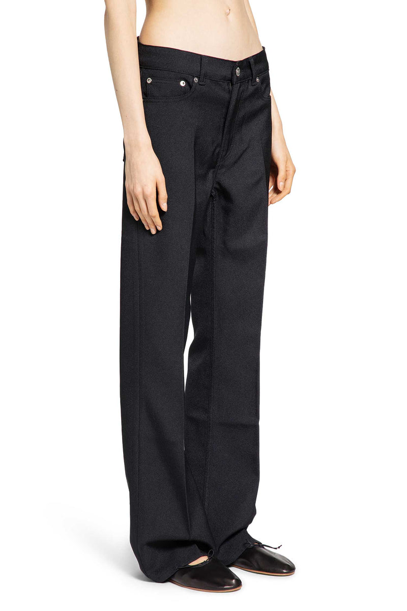 OUR LEGACY Bootcut Permanent Crease Trousers woman