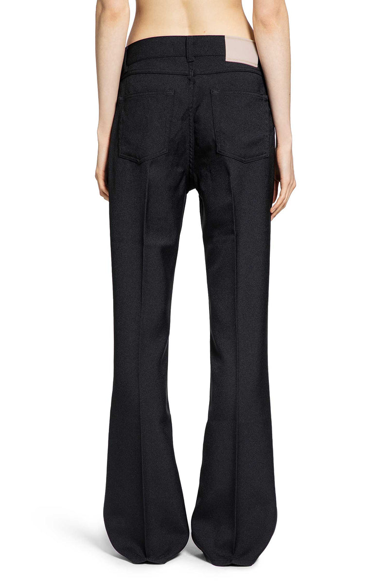 OUR LEGACY Bootcut Permanent Crease Trousers woman