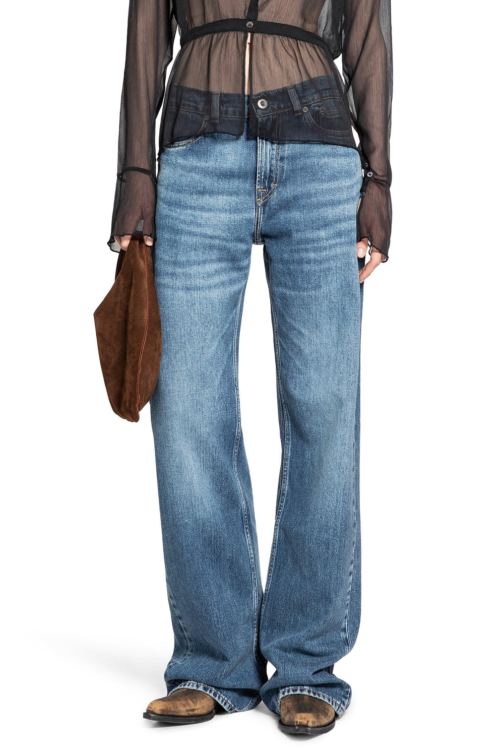 OUR LEGACY Wata Cut Jeans woman