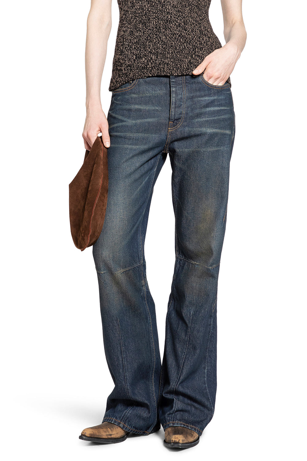 OUR LEGACY Moto Cut Jeans woman