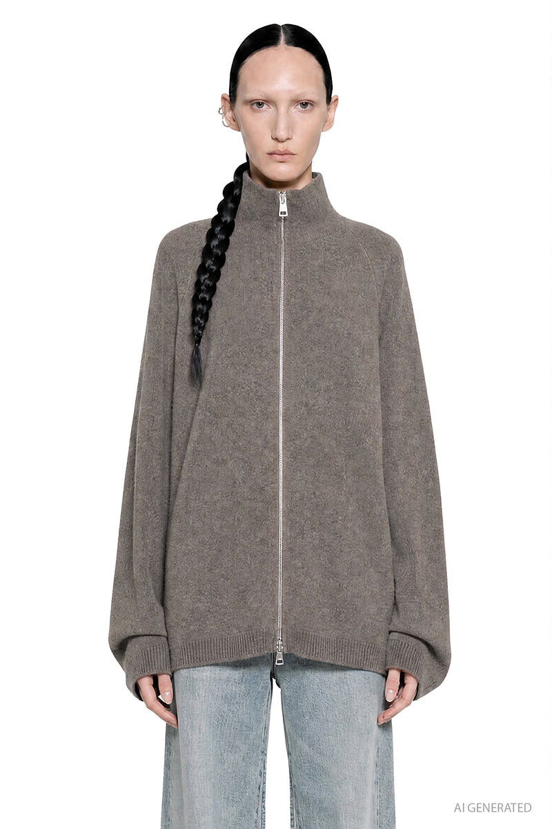 OUR LEGACY Dash Zip Cardigan woman