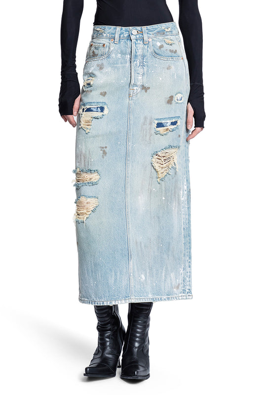 VETEMENTS WOMAN BLUE SKIRTS