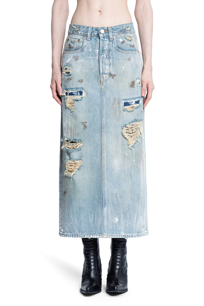 Antonioli VETEMENTS WOMAN BLUE SKIRTS