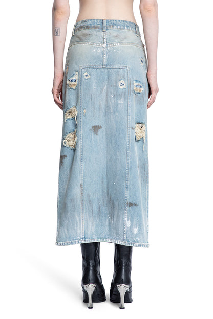 VETEMENTS WOMAN BLUE SKIRTS