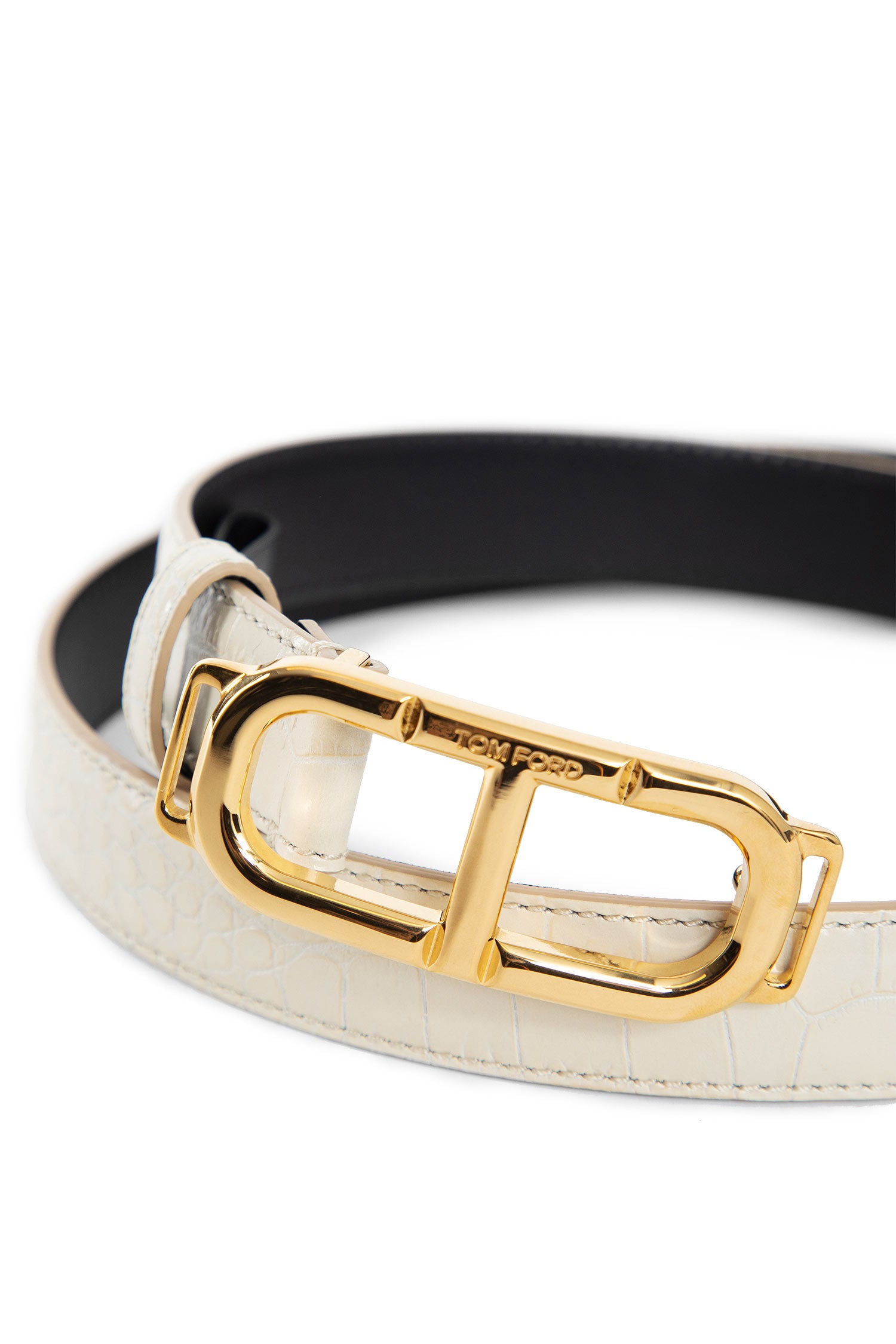 TOM FORD WOMAN WHITE BELTS