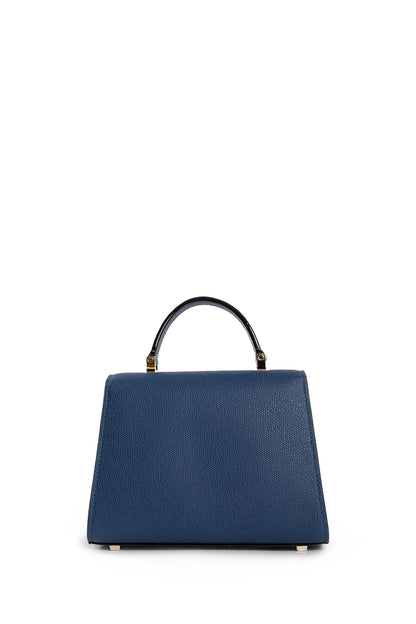 VALEXTRA WOMAN BLUE TOP HANDLE BAGS