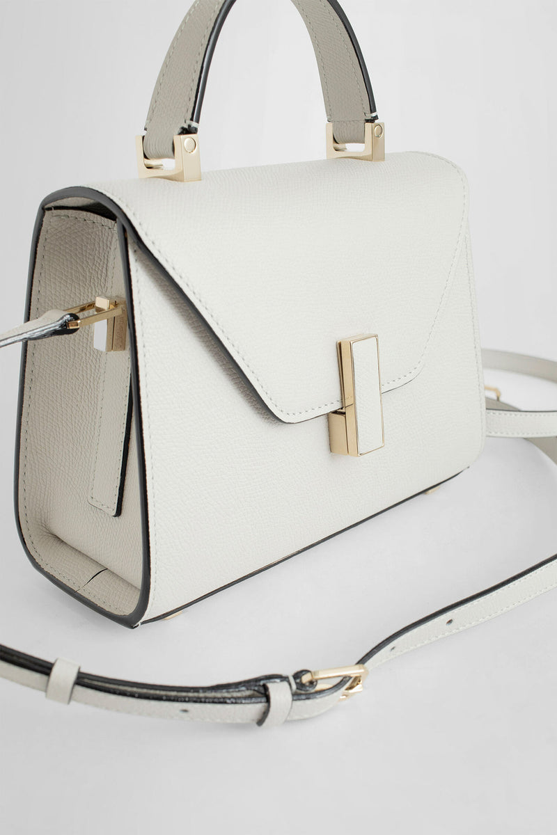 VALEXTRA WOMAN WHITE TOP HANDLE BAGS