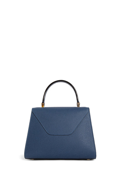 VALEXTRA WOMAN BLUE TOP HANDLE BAGS